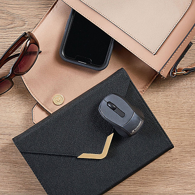 Verbatim Wireless Mini Travel Optical Mouse - Graphite (97470)