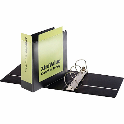 Cardinal Performer ClearVue Slant-D Ring Binder (CRD17811CB)