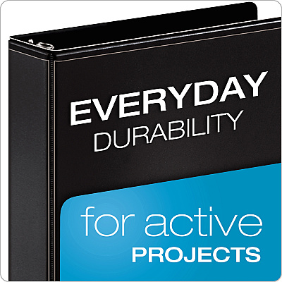 Cardinal Performer ClearVue Slant-D Ring Binder (CRD17811CB)