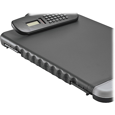 Officemate Slim Clipboard Storage Box with Calculator (OIC83306)