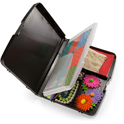 Officemate Triple File Clipboard Storage Box, Recycled (OIC83610)