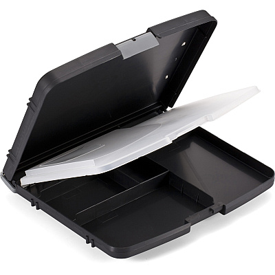 Officemate Triple File Clipboard Storage Box, Recycled (OIC83610)