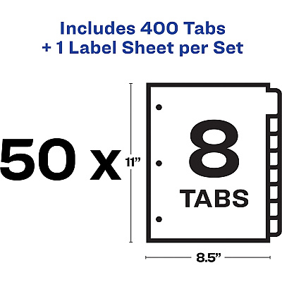 Avery Index Maker Index Divider (AVE11557)