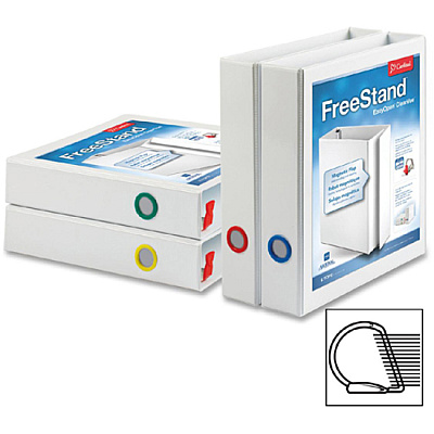 Cardinal FreeStand Easy Open Slant-D Ring Binder (CRD43140CB)