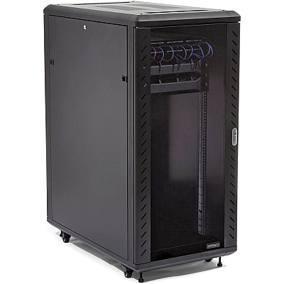 StarTech 25u 36in Knock-down Server Rack Cabinet (RK2536BKF)