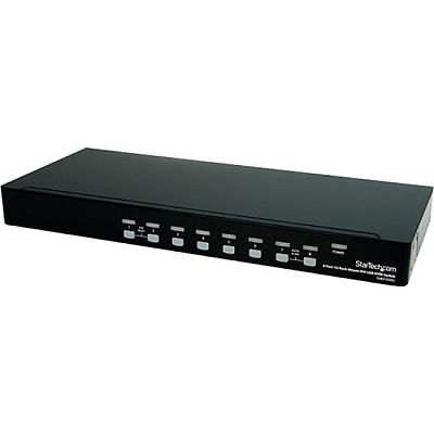 StarTech 8 Port 1u Rackmount Dvi Usb Kvm Switch (SV831DVIU)