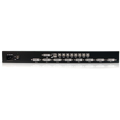StarTech 8 Port 1u Rackmount Dvi Usb Kvm Switch (SV831DVIU)
