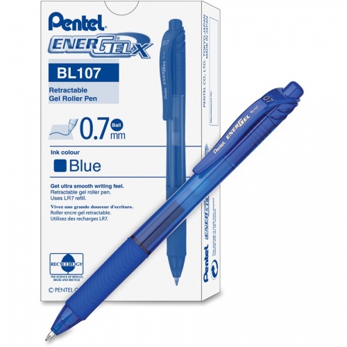 Pentel EnerGel-X Retractable Gel Pens (BL107C)
