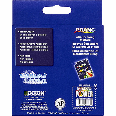 Prang Washable Color Wands (DIX47878)
