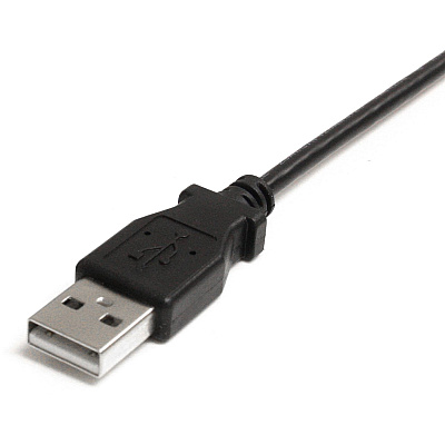 StarTech 6 Ft Usb To Left Angle Mini Usb Cable (USB2HABM6LA)