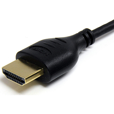 StarTech 3ft Slim Hdmi Cable W/ Ethernet 4k 30hz (HDMIMM3HSS)