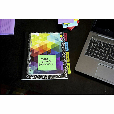 Post-it Durable Tabs - Primary Colors (MMM686ALYR)