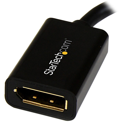 StarTech Mini Displayport To Displayport Adapter - 4k X 2k Uhd Video - Mini Dp To Dp Converter - Mini Displayport To Displayport 1.2 Adapter - Mdp Pc/computer (MDP2DPMF6IN)