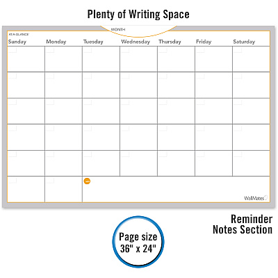 AT-A-GLANCE WallMates Monthly Planning Surface (AAGAW602028)