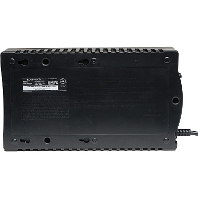 Tripp Lite 850VA 425W Standby UPS - 12 NEMA 5-15R Outlets, 120V, 50/60 Hz, USB, LCD, ENERGY STAR, Desktop/Wall (ECO850LCD)