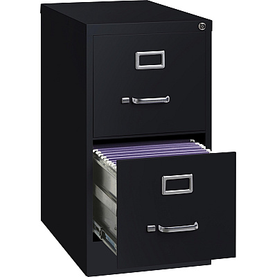 Lorell Fortress Series 22" Commercial-Grade Vertical File Cabinet (LLR42291)