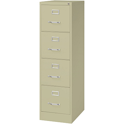 Lorell Fortress Series 22" Commercial-Grade Vertical File Cabinet (LLR42293)