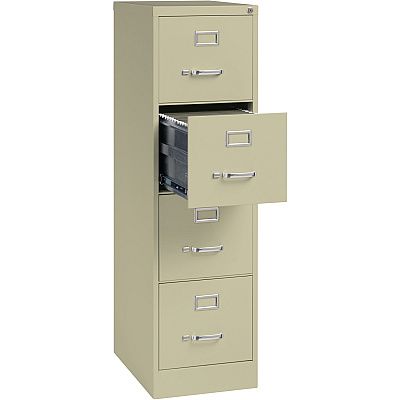 Lorell Fortress Series 22" Commercial-Grade Vertical File Cabinet (LLR42293)
