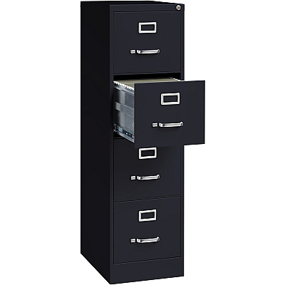 Lorell Fortress Series 22" Commercial-Grade Vertical File Cabinet (LLR42294)
