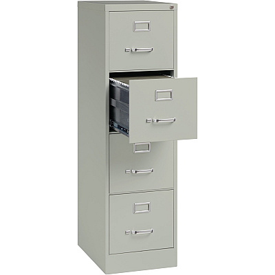 Lorell Fortress Series 22" Commercial-Grade Vertical File Cabinet (LLR42295)
