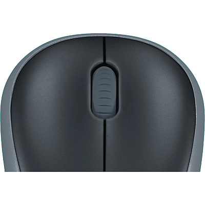 Logitech M185 Wireless Mouse, 2.4GHz with USB Mini Receiver, 12-Month Battery Life, 1000 DPI Optical Tracking, Ambidextrous, Compatible with PC, Mac, Laptop (Swift Grey) (LOG910002225)