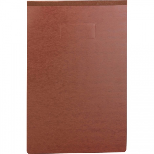 Smead Premium Pressboard Report Cover, Metal Prong with Compressor, Top Fastener, 3" Capacity, Sheet Size 11" x 17" , Red, 10 per Box (81777)