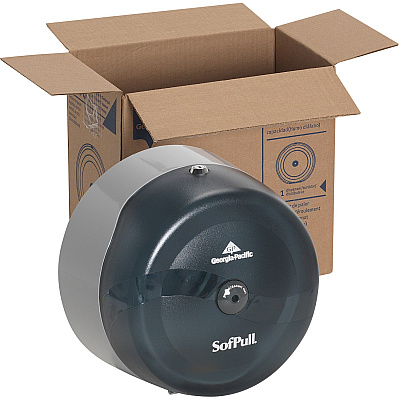 SofPull 1-Roll Centerpull High-Capacity Toilet Paper Dispenser (GPC56501)