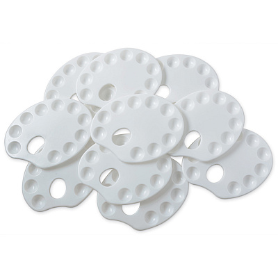 Creativity Street Palette Shaped Plastic Paint Trays (CKC5923)