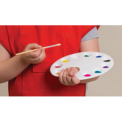 Creativity Street Palette Shaped Plastic Paint Trays (CKC5923)