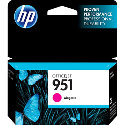 HP 951 (HEWCN051AN) Original Standard Yield Inkjet Ink Cartridge - Magenta - 1 Each