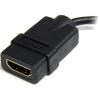 StarTech 4k Micro Hdmi To Hdmi Adapter/converter (HDADFM5IN)