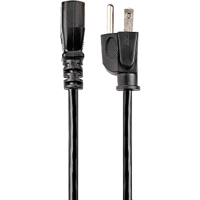 StarTech 15ft Power Cord, Nema 5-15p To C13 Cable (PXT10115)