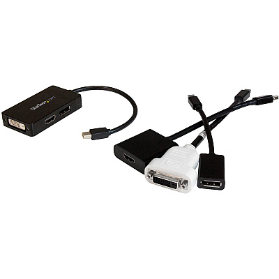 StarTech Mini Displayport To Dp Dvi Hdmi Adapter (MDP2DPDVHD)