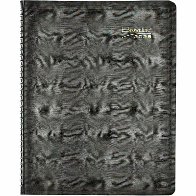 Brownline Essential Appointment Book/Planner (CB950BLK)