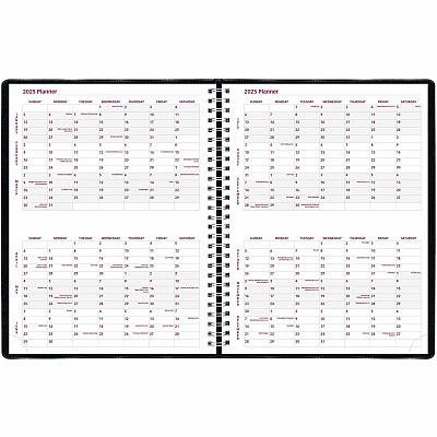 Brownline Essential Appointment Book/Planner (CB950BLK)