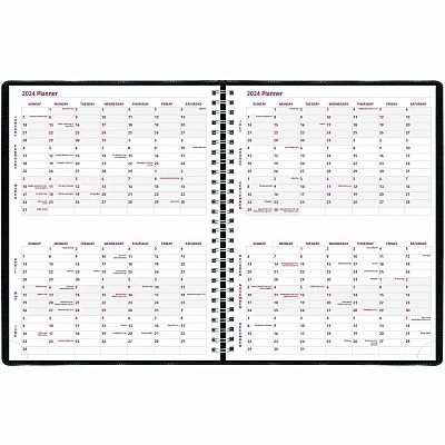 Brownline Essential Appointment Book/Planner (CB950BLK)