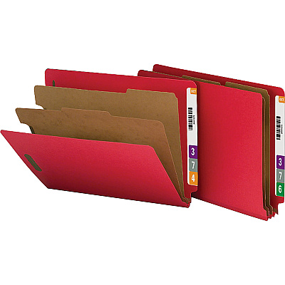 Nature Saver Letter Recycled Classification Folder (NATSP17372)