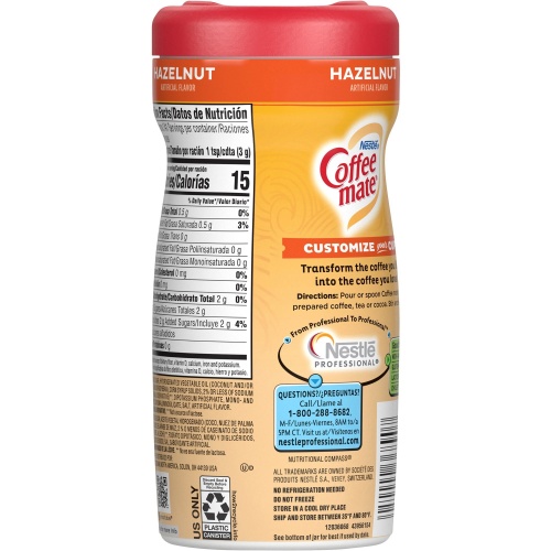 Coffee-mate Coffee-mate Powdered Coffee Creamer, Gluten-Free (12345)