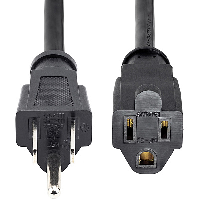 StarTech 20ft Power Extension Cord 5-15r To 5-15p (PAC10120)