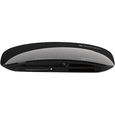 Verbatim Universal Card Reader, USB 2.0 - Black (97705)