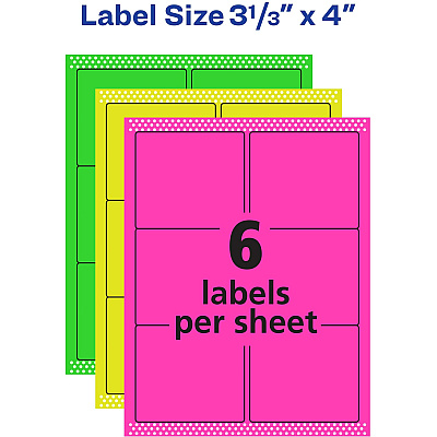 Avery ID Labels (AVE6482)