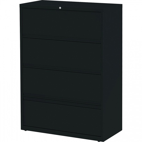Lorell Receding Lateral File with Roll Out Shelves - 4-Drawer (43511)