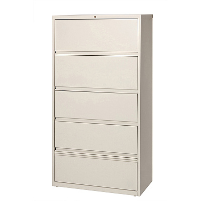 Lorell Fortress Lateral File with Roll-Out Shelf (LLR43512)