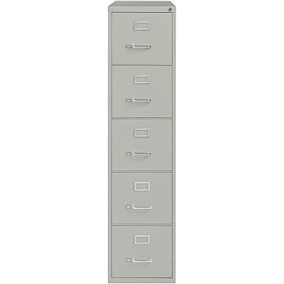 Lorell Fortress Series 26-1/2" Commercial-Grade Vertical File Cabinet (LLR48499)