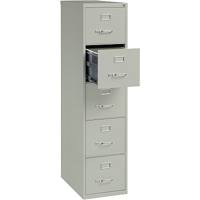 Lorell Fortress Series 26-1/2" Commercial-Grade Vertical File Cabinet (LLR48499)