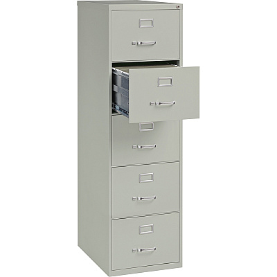 Lorell Fortress Series 26-1/2" Commercial-Grade Vertical File Cabinet (LLR48502)