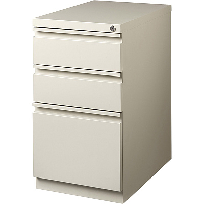 Lorell 20" Box/Box/File Mobile File Cabinet with Full-Width Pull (LLR49520)