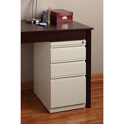Lorell 20" Box/Box/File Mobile File Cabinet with Full-Width Pull (LLR49520)