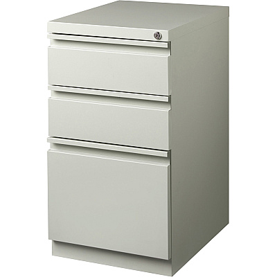 Lorell 20" Box/Box/File Mobile File Cabinet with Full-Width Pull (LLR49522)