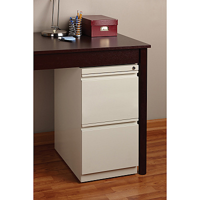 Lorell 20" File/File Mobile File Cabinet with Full-Width Pull (LLR49523)